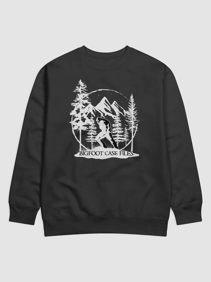 BIGFOOT CASE FILES FRONT LOGO WHITE CREWNECK product image (1)