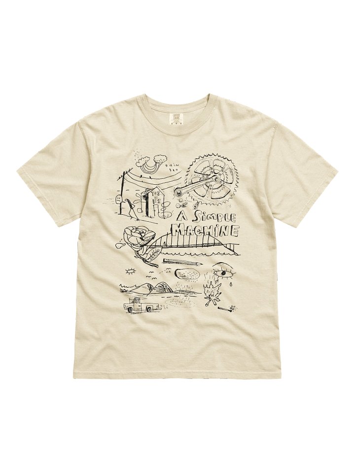 ASM Story Heavy T-shirt (dark on light) product image (1)