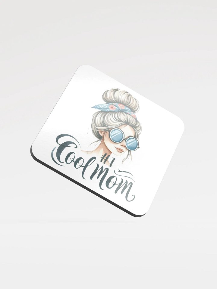 Chic #1 Cool Mom Cork Coaster product image (2)