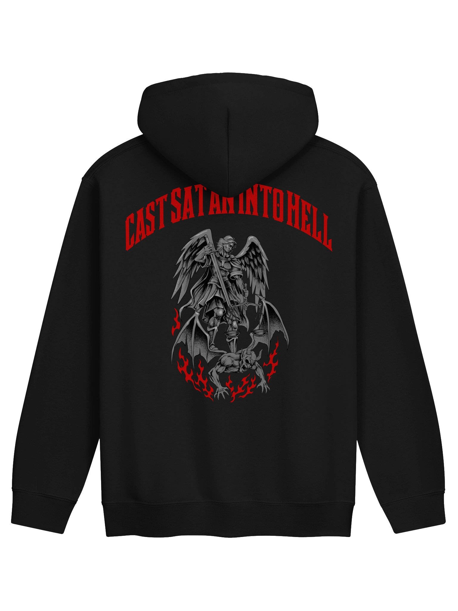 Cast Satan into Hell Metacore Saint Michael NEW - Hoodie product image (1)