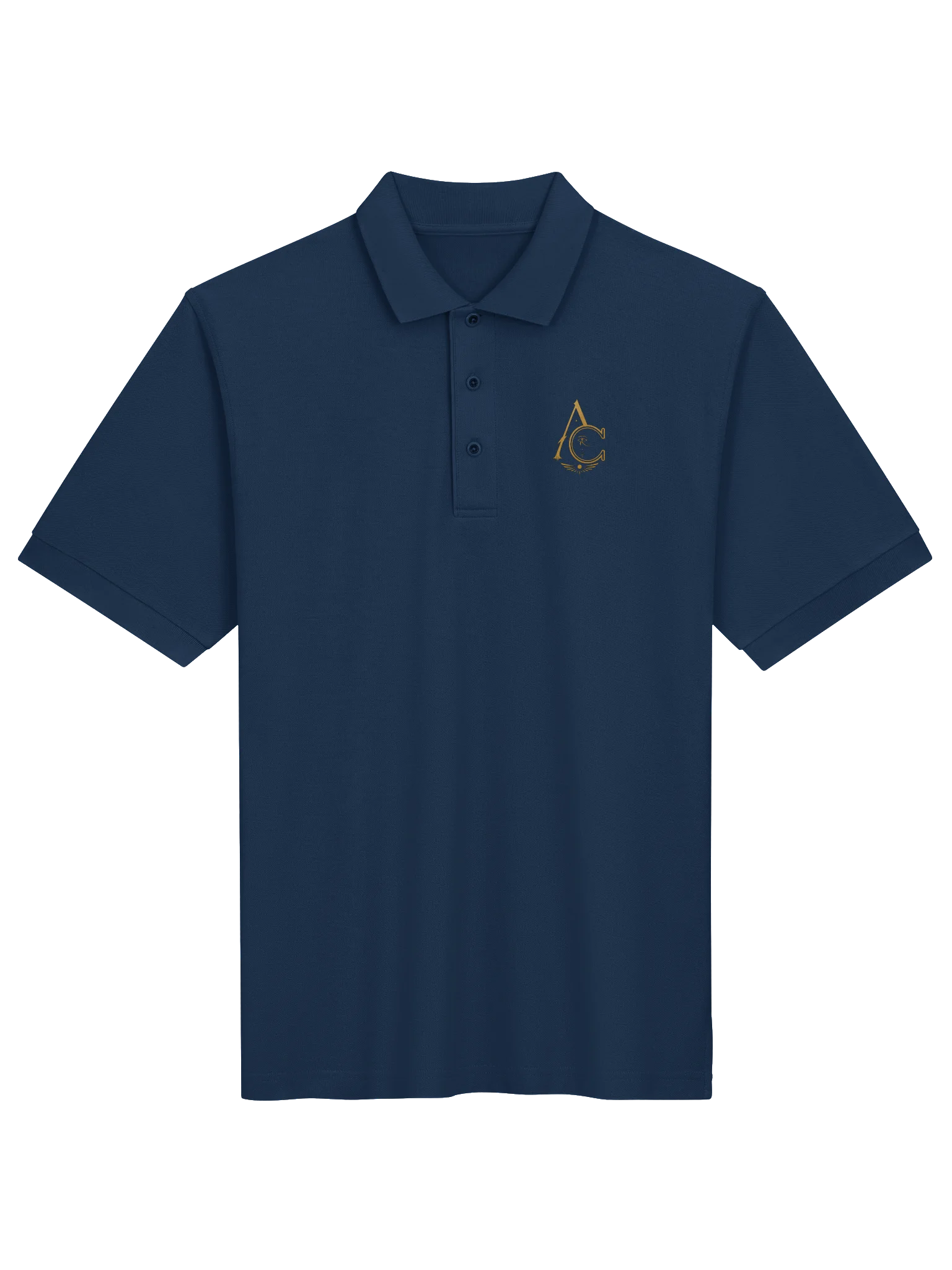 Alpha and Omega Navy Polo product image (1)
