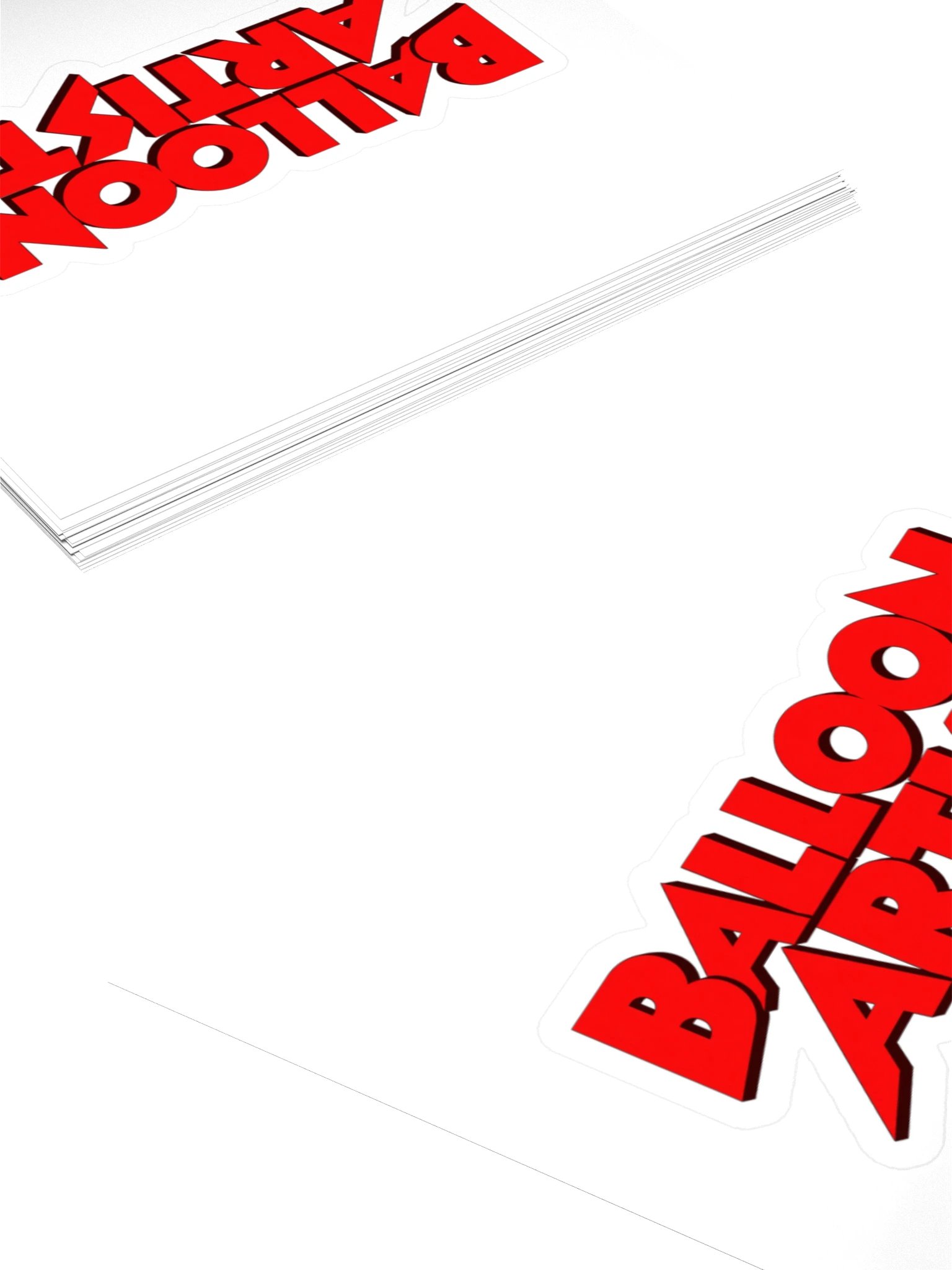Balloon Artist Playfully Wicked Kiss Cut Sticker product image (4)