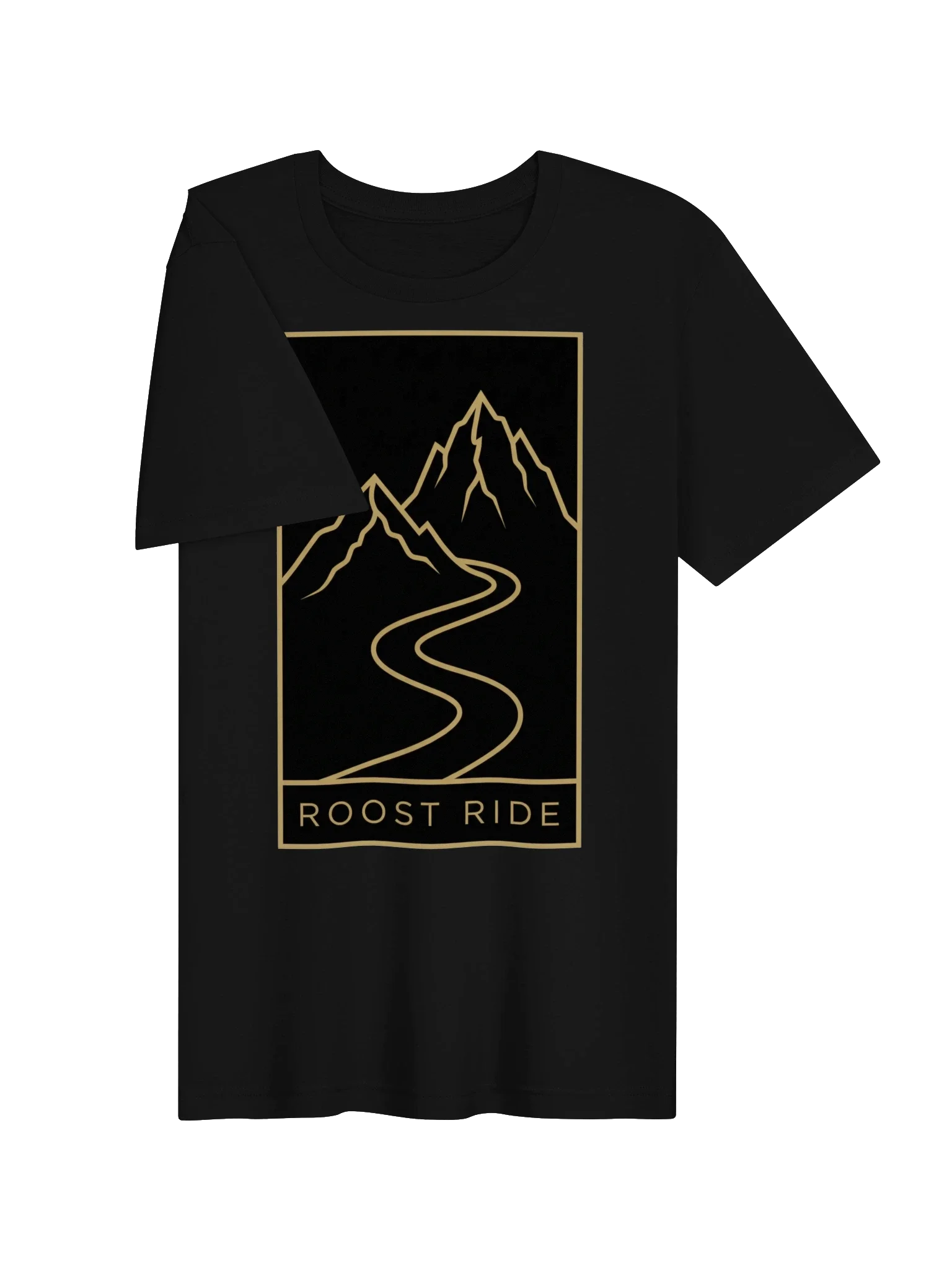 Roost Ride Logo Tee | Heavyweight Cotton T-Shirt