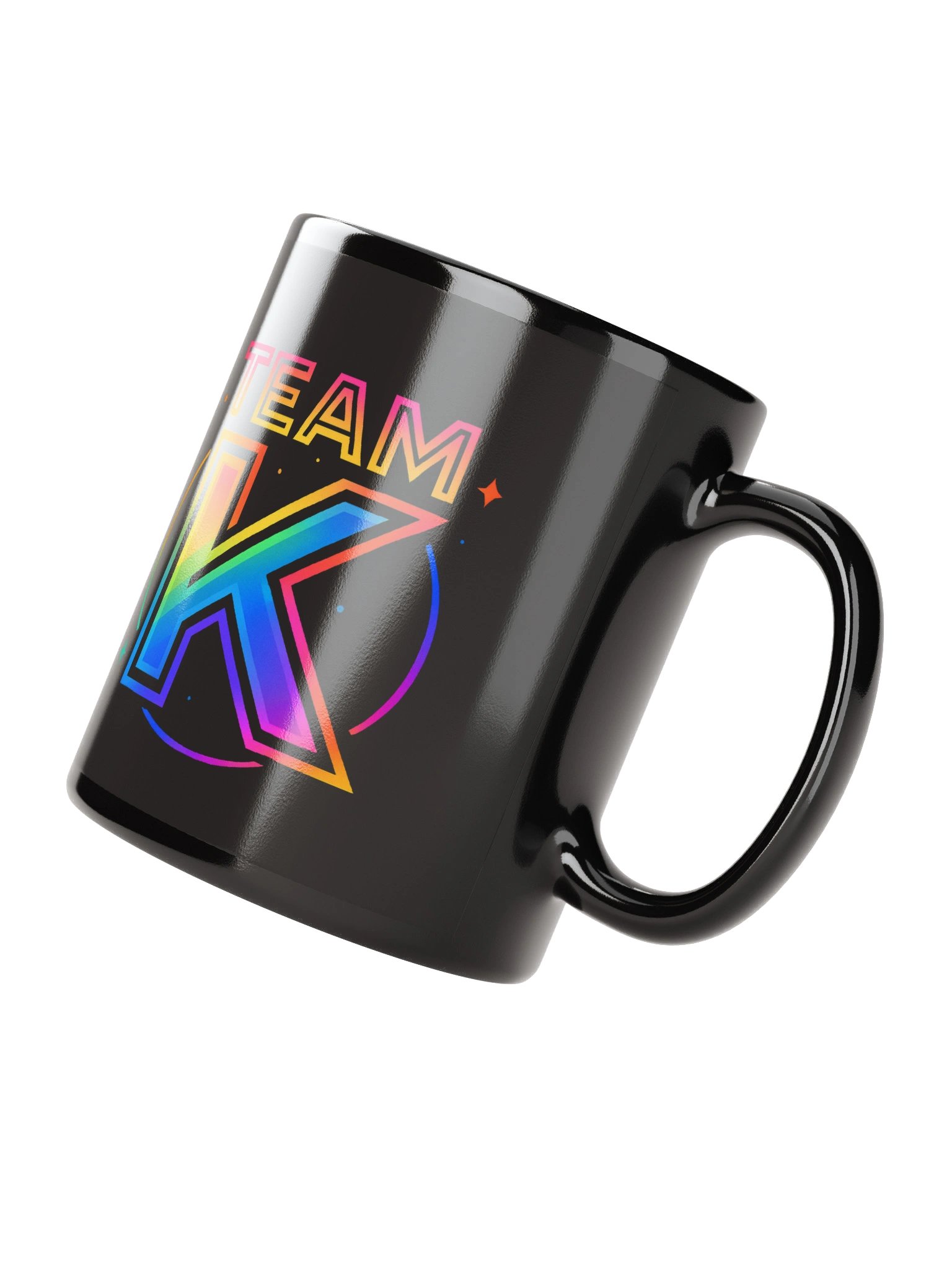 TEAM K Pride 1 Black Mug product image (3)