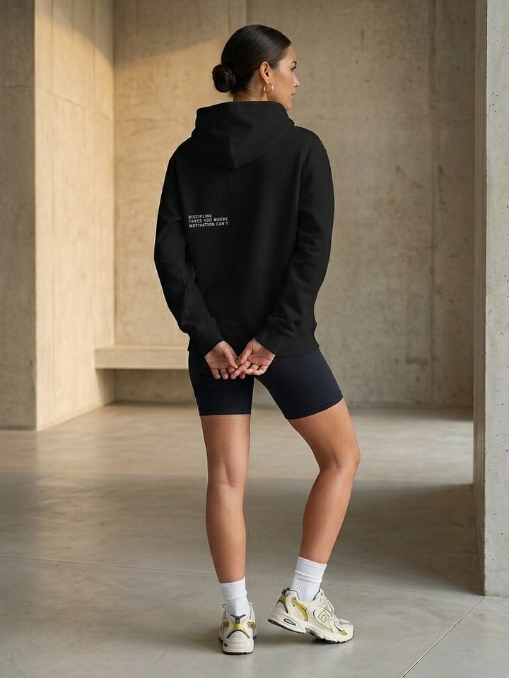 Discipline Club – Discipline Over Motivation Hoodie product image (1)