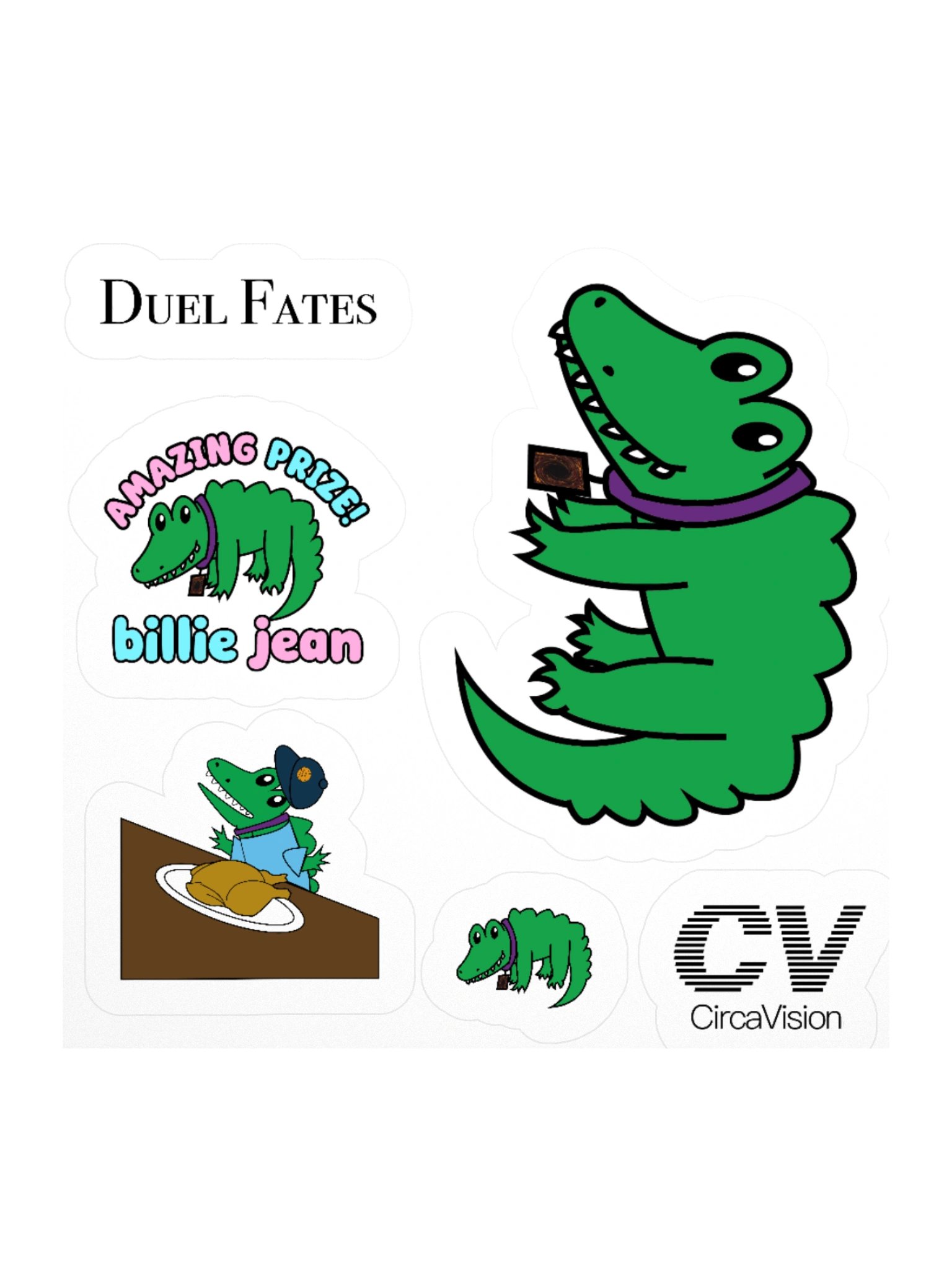 Duel Fates Sticker Sheet product image (3)