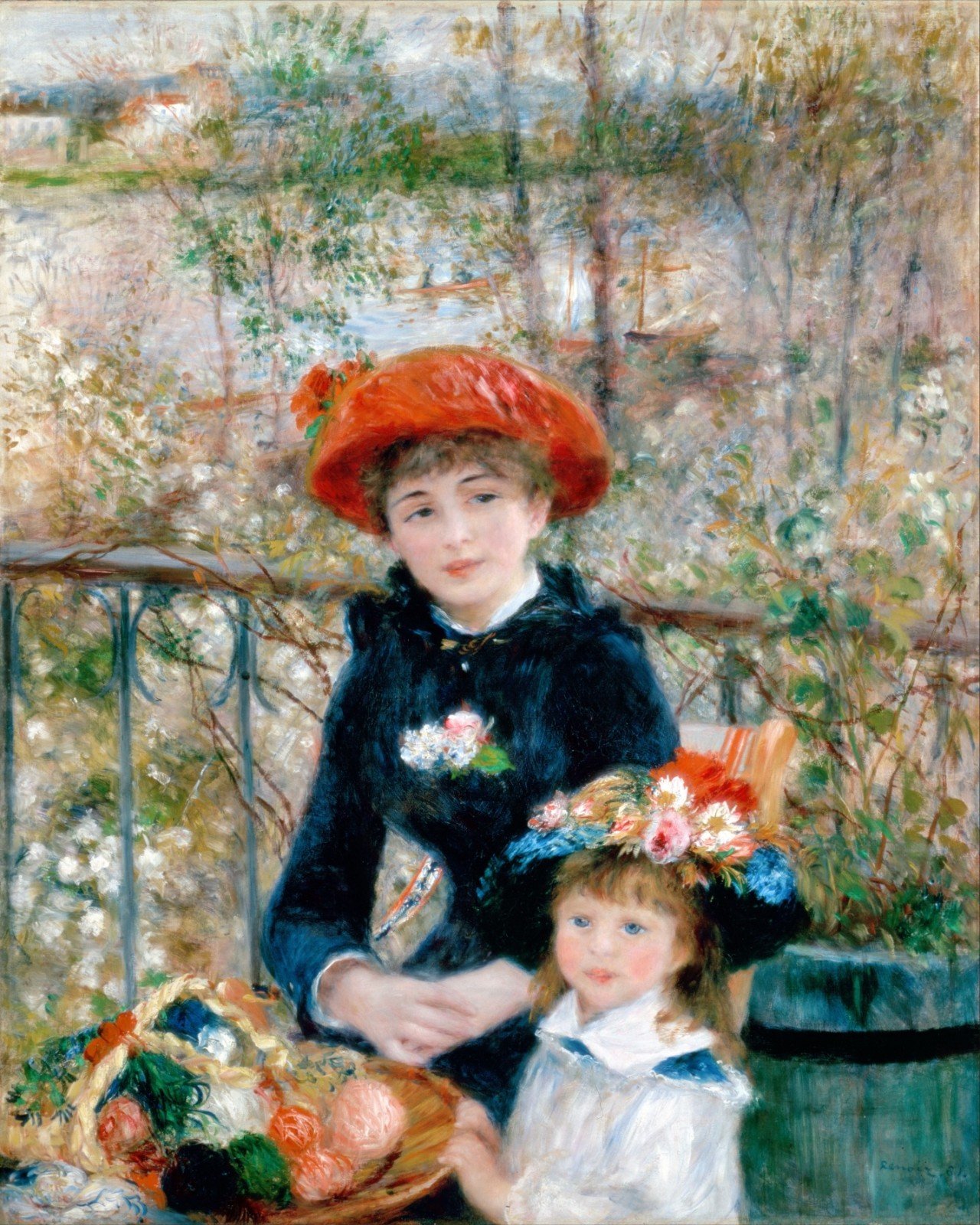 Renoir, Two Sisters (On the Terrace) — Fine-Art Poster product image (1)