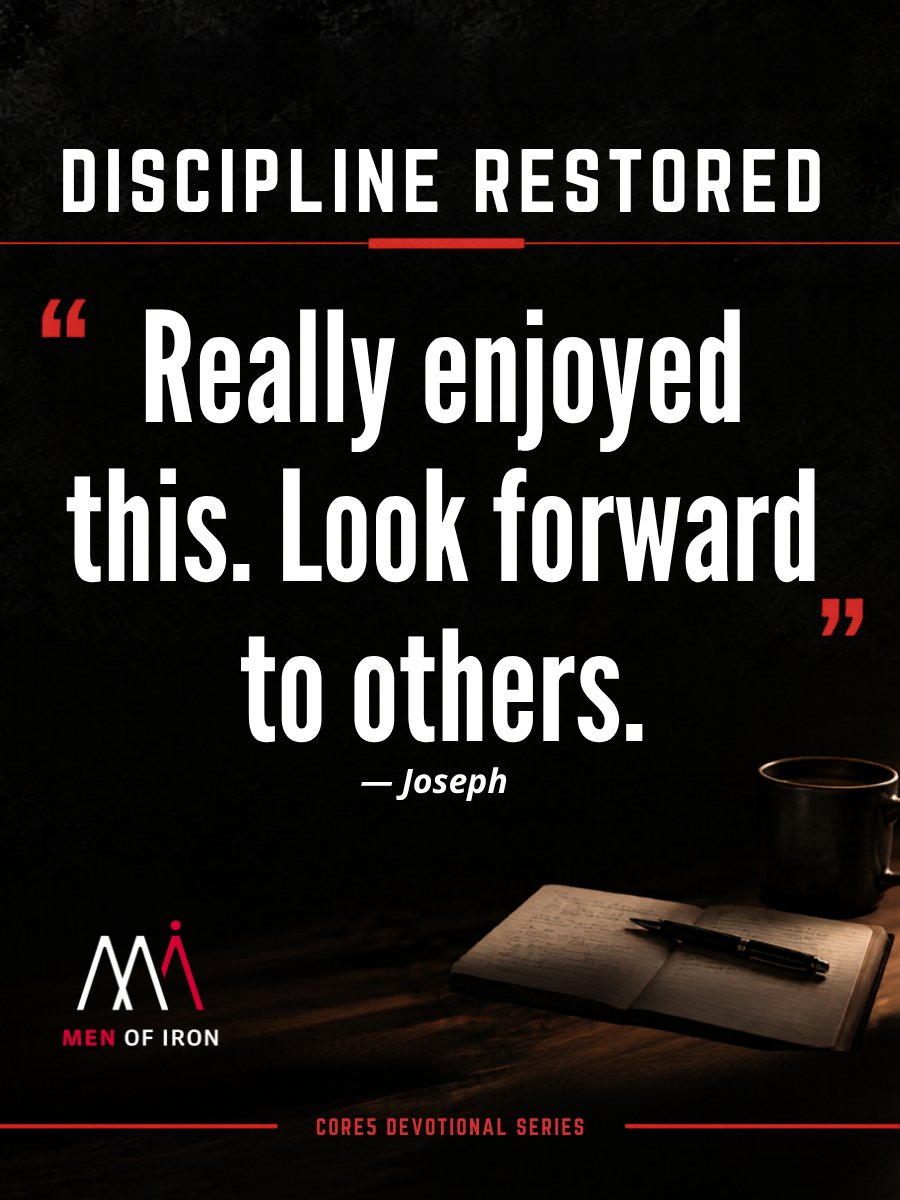 Men of Iron Restored Workbook Bundle | Christian Men’s Devotional & Discipleship Workbooks product image (9)