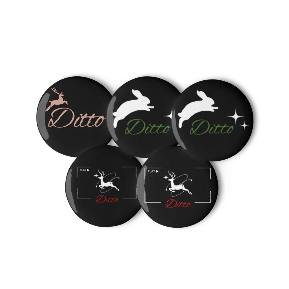 Ditto Pin Button Set product image (11)