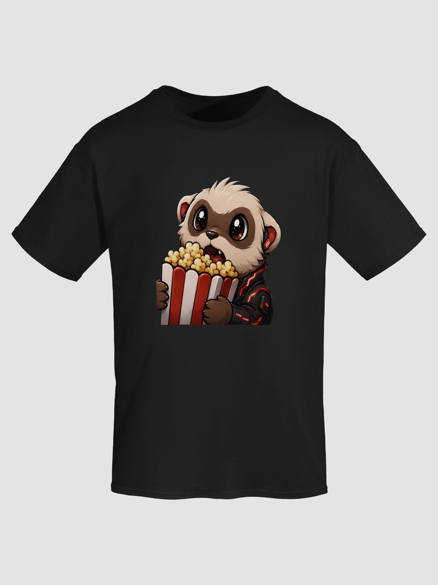 Ferret Popcorn Tee — Movie Night's Cutest Guest product image (59)