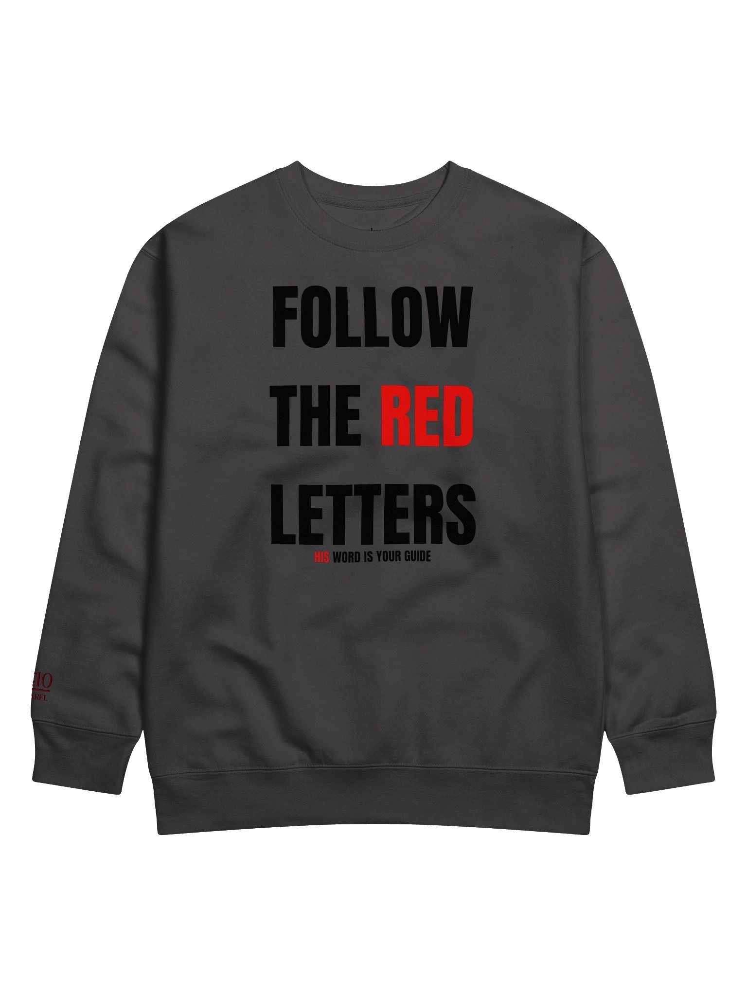 FOLLOW THE RED LETTERS Graphic Sweatshirt product image (3)