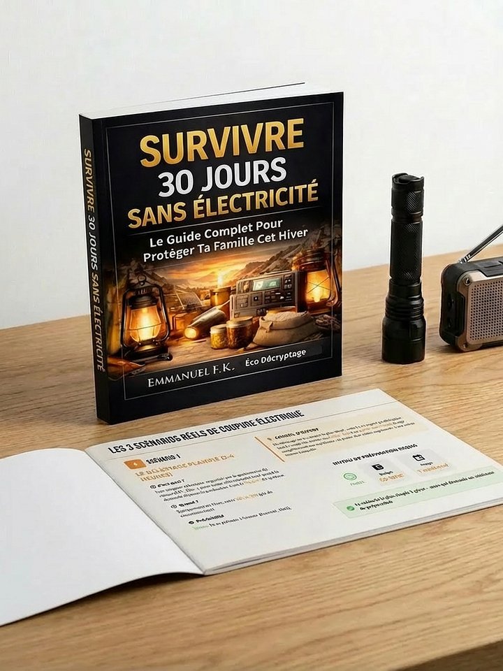 Survivre 30 Jours Sans Électricité — Le Guide Complet Pour Protéger Ta Famille Cet Hiver product image (2)