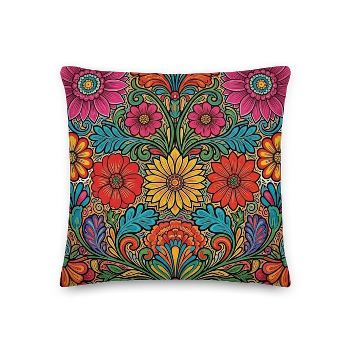 Mexican Floral Bliss Pillow product image (1)
