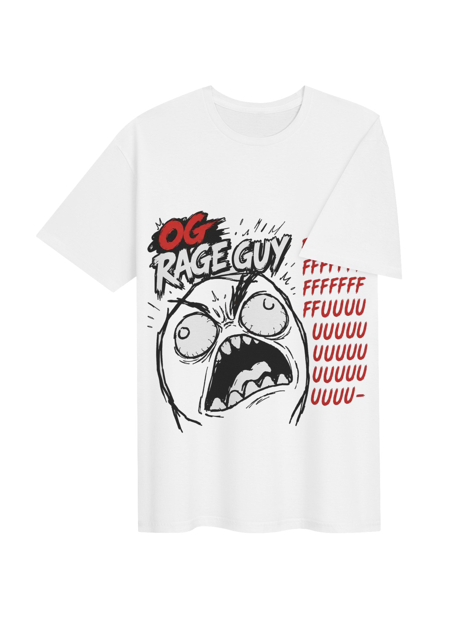 OG RAGE GUY Tee — White product image (4)