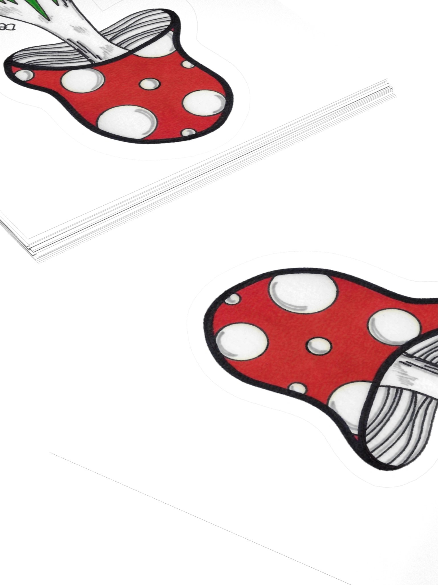 Big Red Mushroom Sticker product image (4)