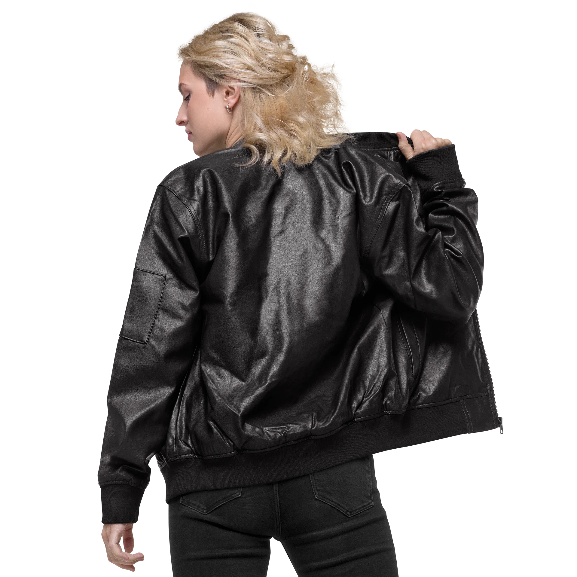 Palestinian Resistance Triangle Jacket Leather product image (3)