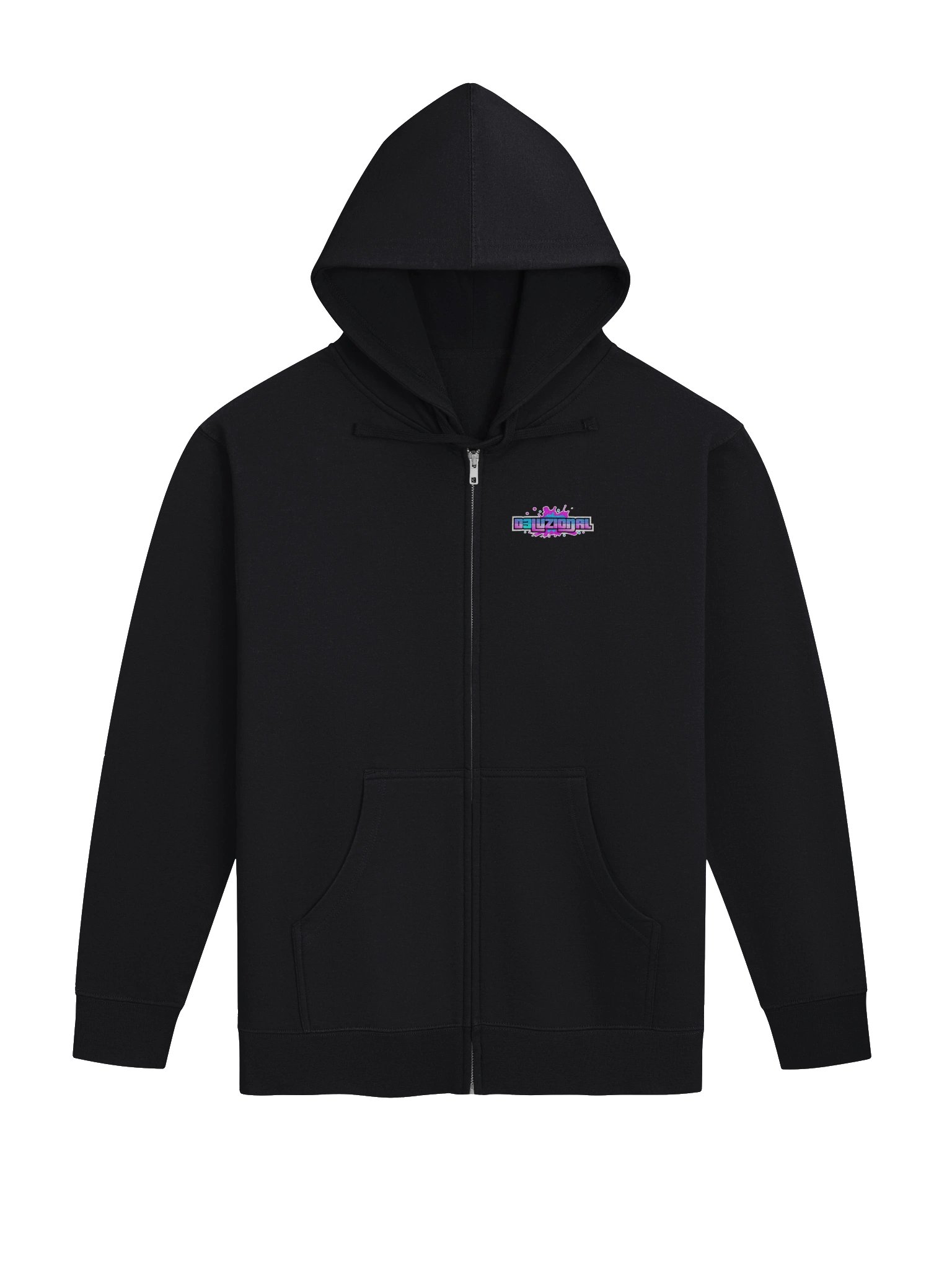 DJ_D3LUZIONAL FLEECE ZIP UP product image (1)
