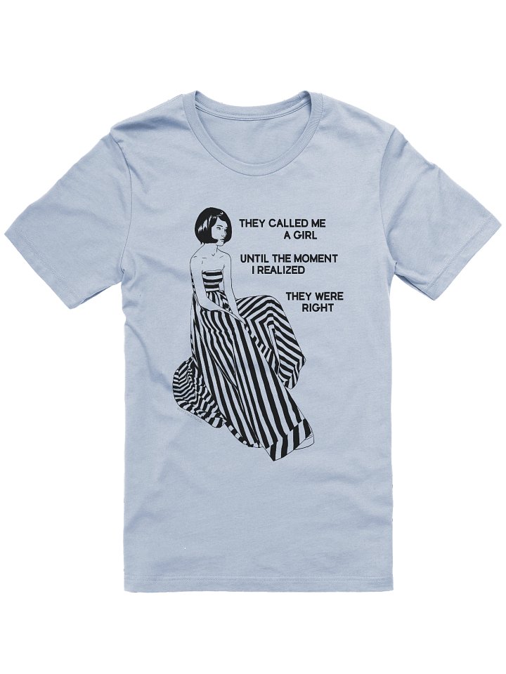 They Called Me a Girl BC Tee product image (2)