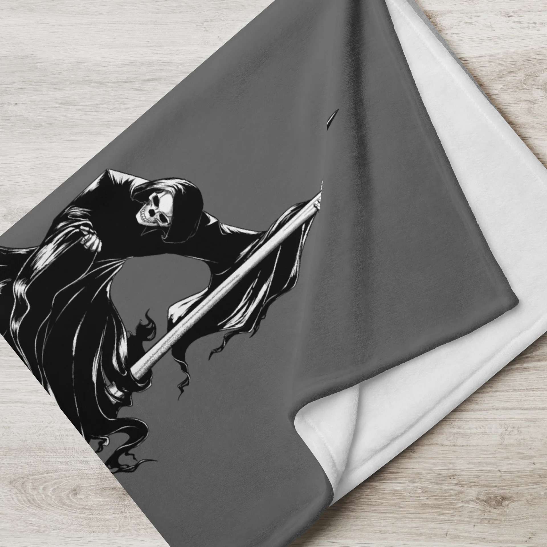 Grim Ripper Throw Blanket product image (2)