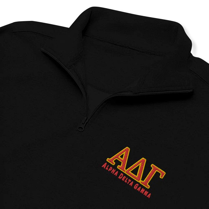 ADG Letters Zip Up Fleece - Embroidered product image (1)