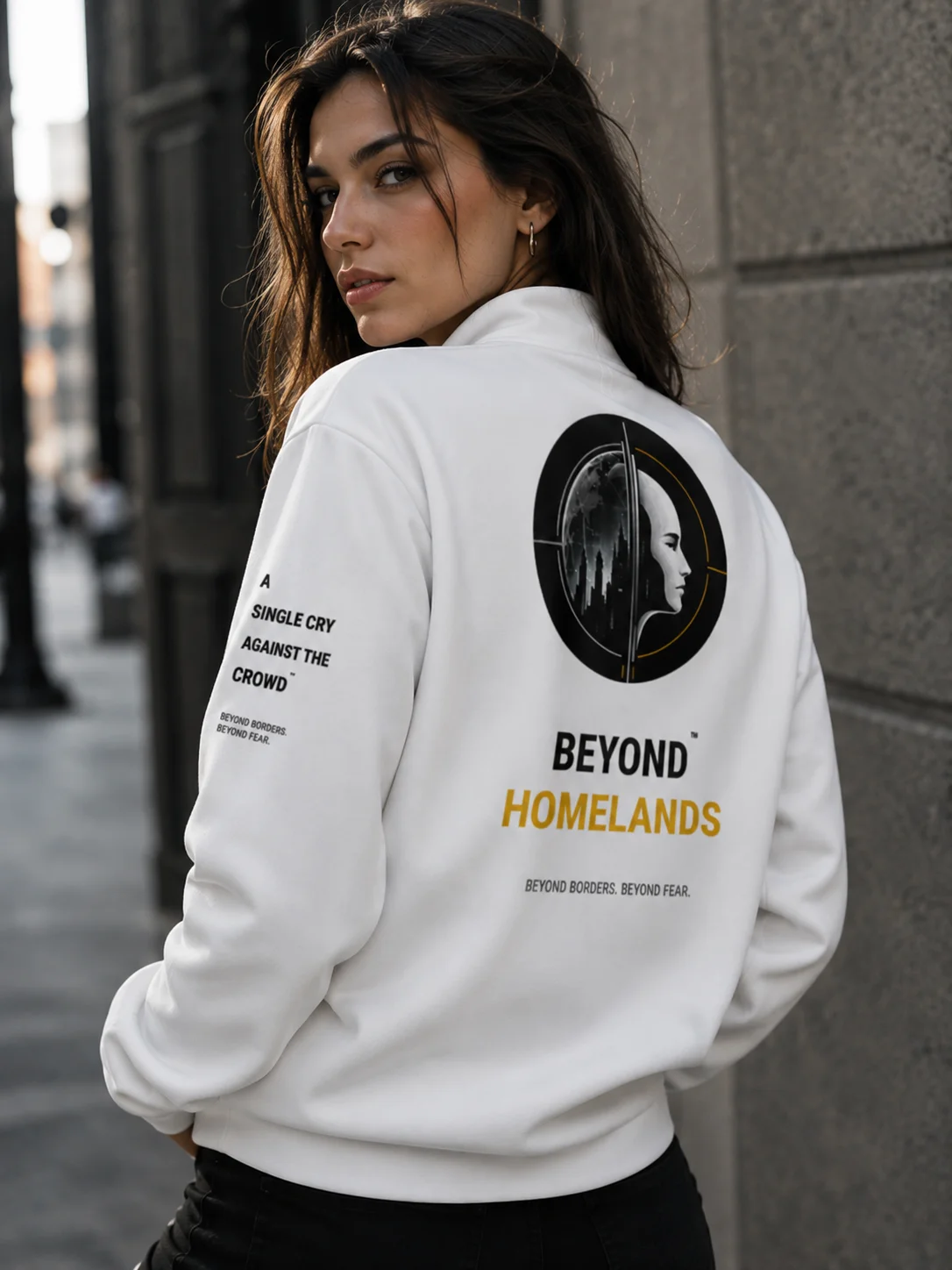 A Single Cry Against the Crowd™ Hero Bomber Jacket product image (8)