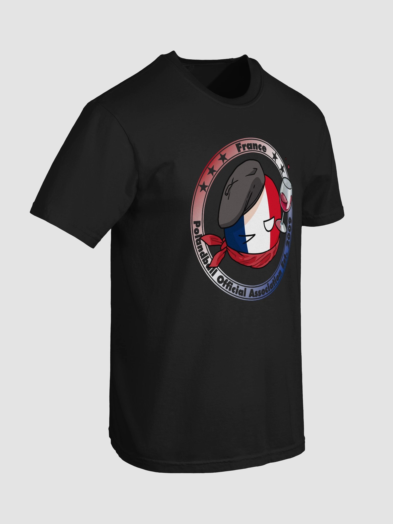 Polandball Official Association T-shirt - France product image (2)