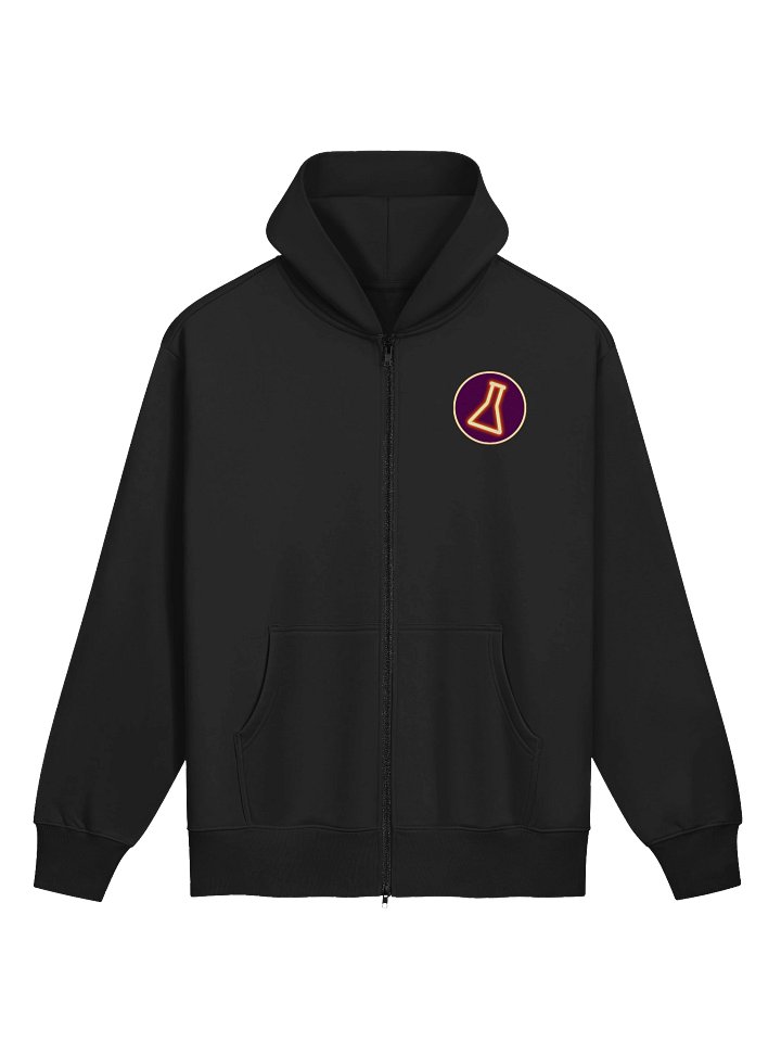 Neon Erlenmeyer Streetwear Zip Hoodie product image (1)
