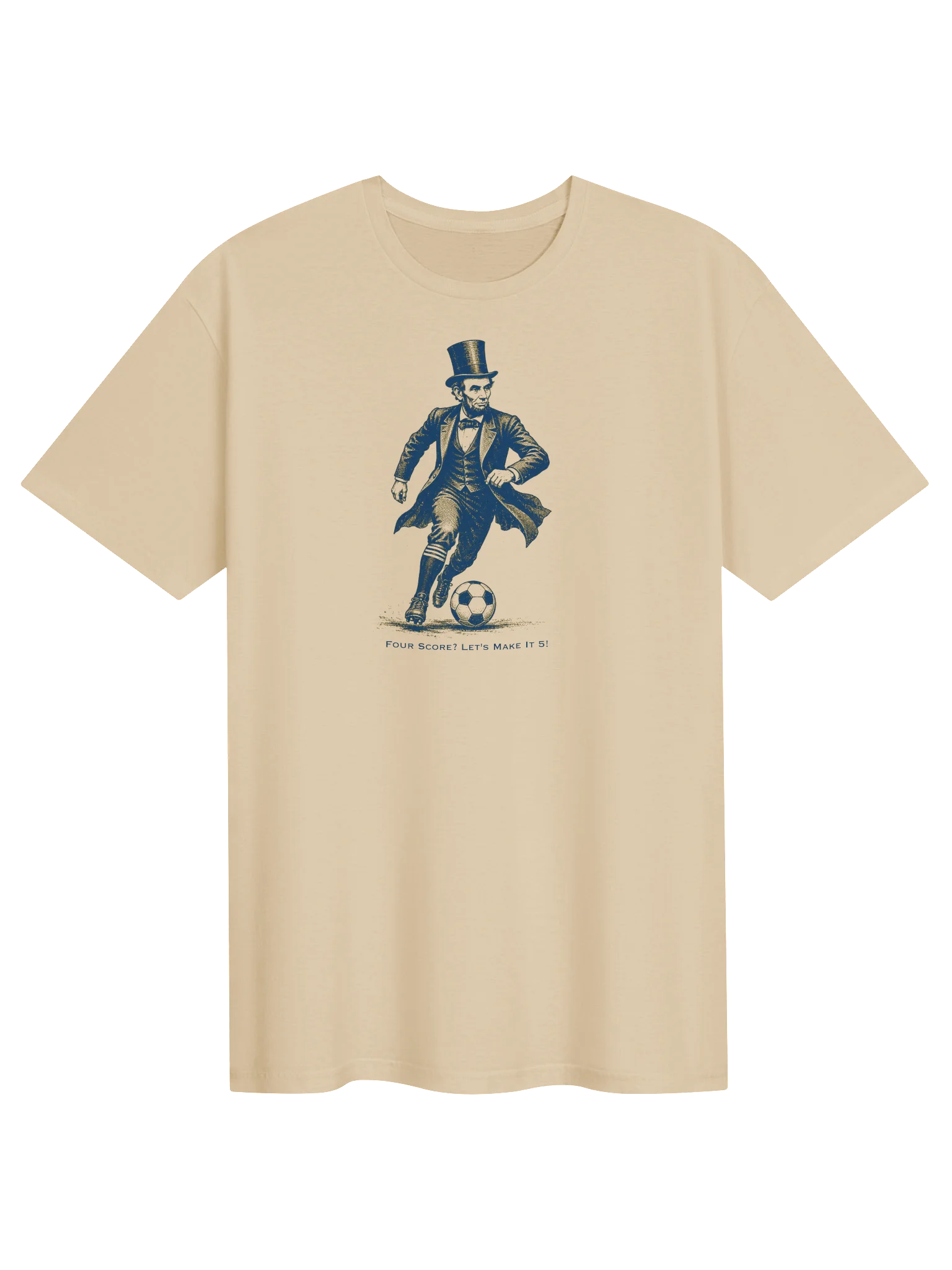 Four Score? Let’s Make It 5! Soccer Tee product image (1)