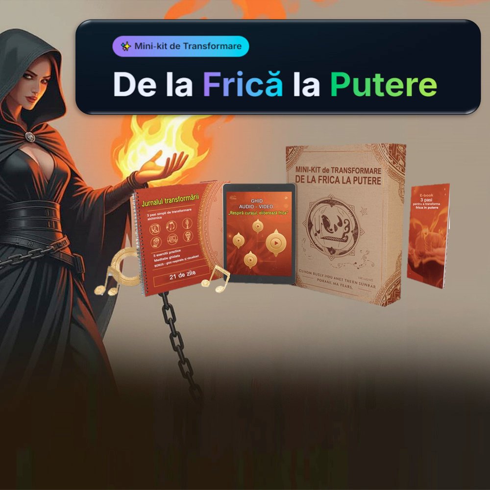 🌀 Mini-Kit de Transformare: De la frică la putere product image (1)