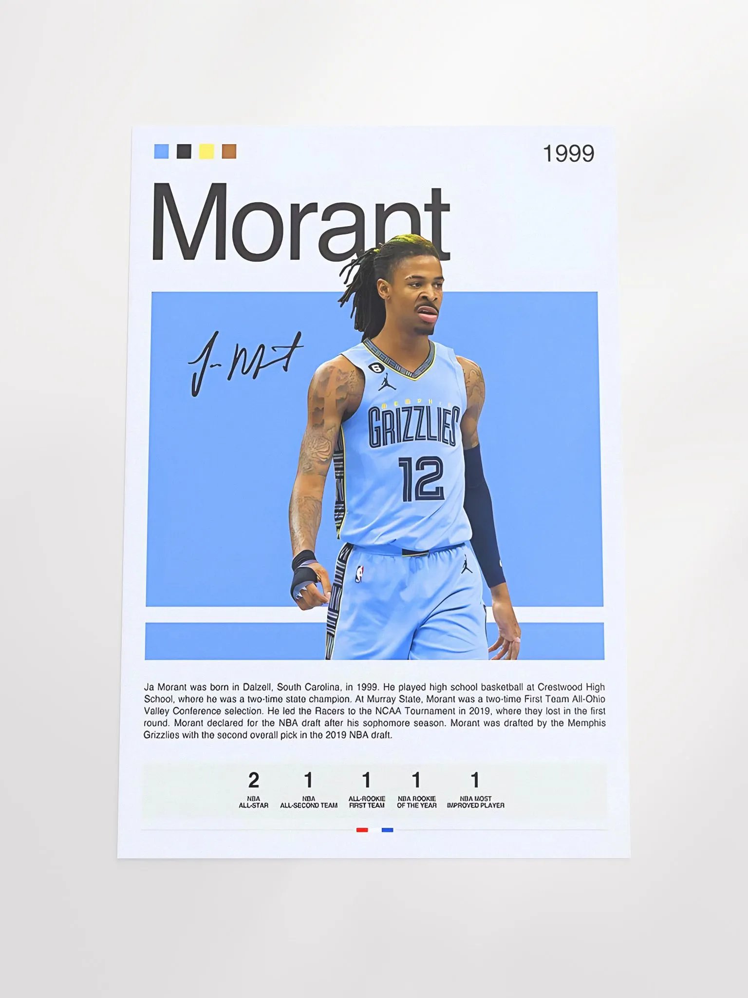 Ja Morant Poster product image (4)