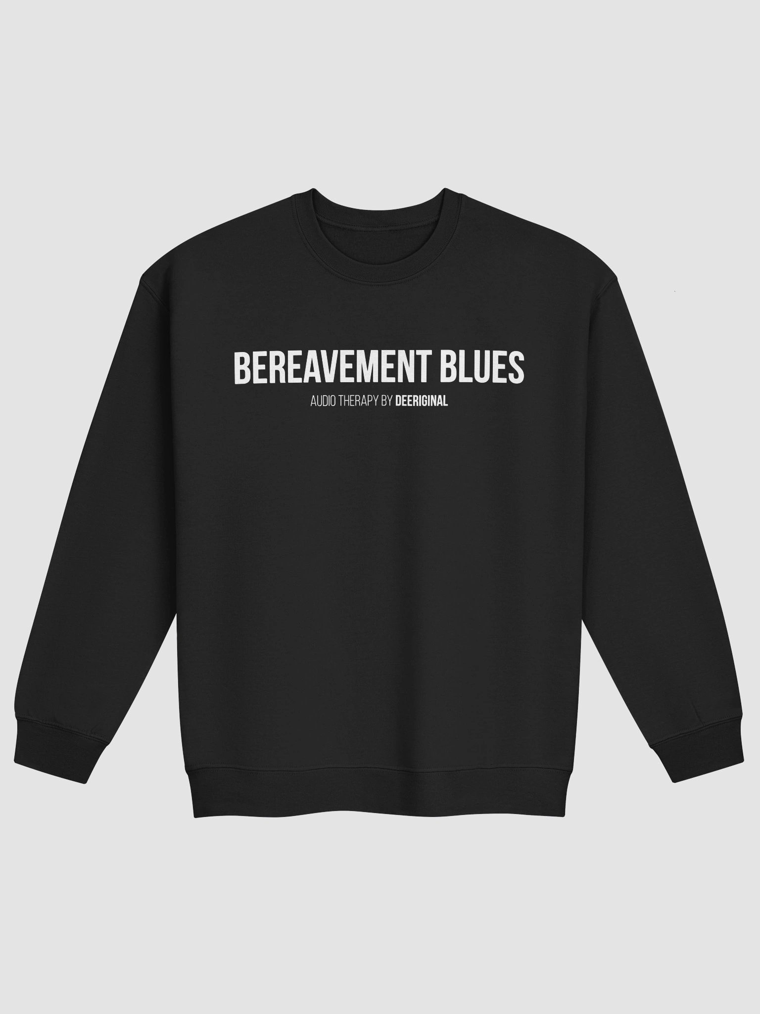 Bereavement Blues Jumper (Black) product image (1)