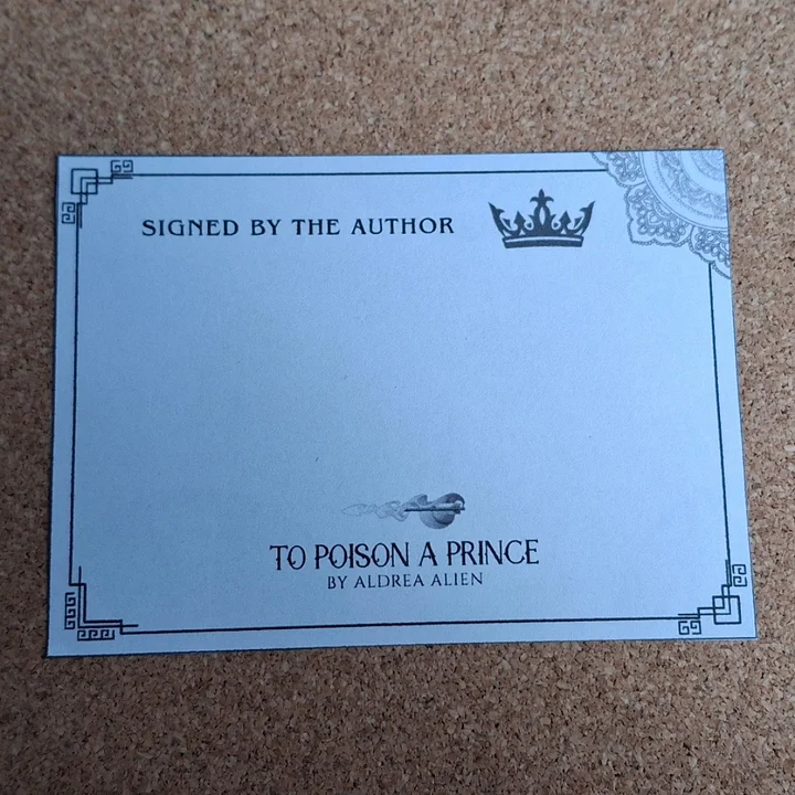 To Poison a Prince Bookplate product image (1)