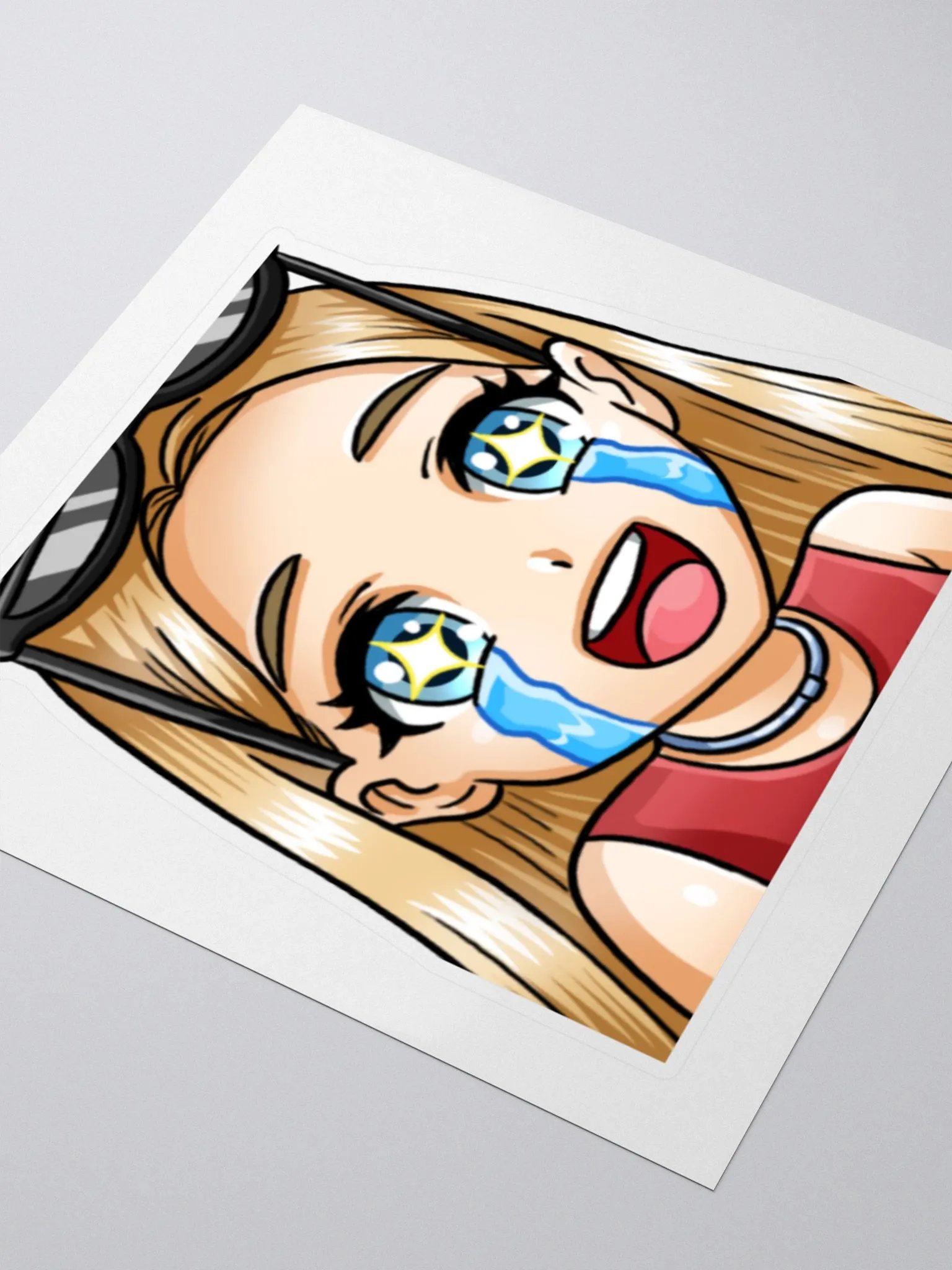 Fleur Happy Emote Sticker product image (3)
