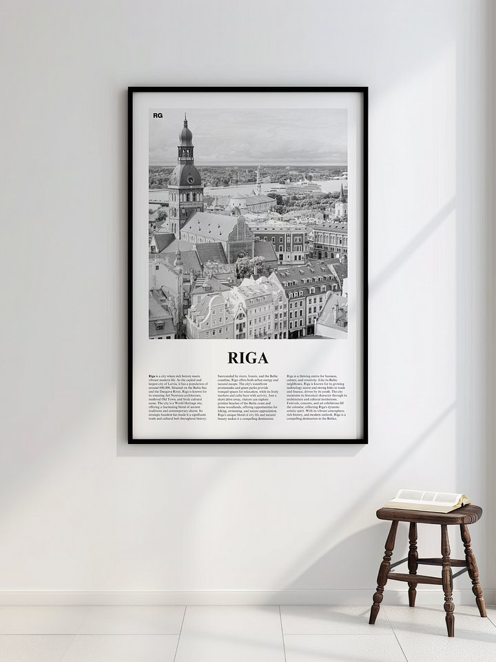 Riga 01 Newspaper Poster product image (2)