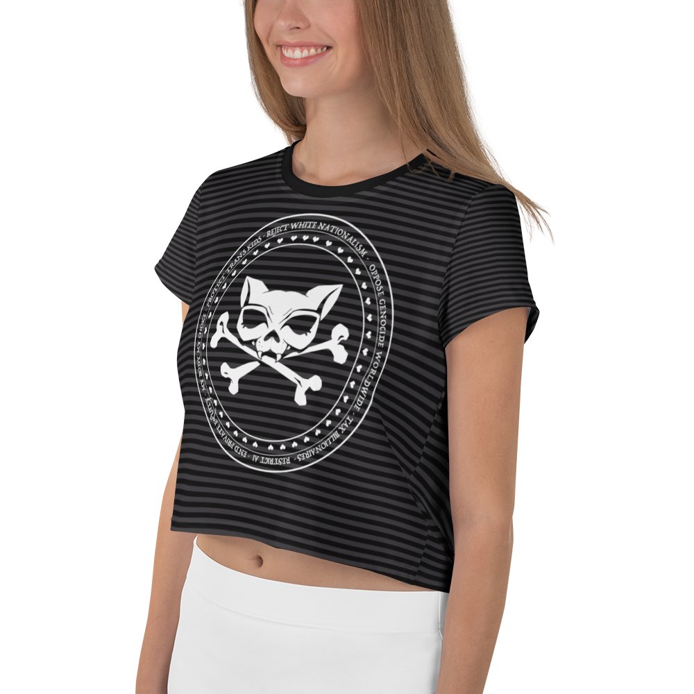 Stripped Political Katbones Designer Shirt product image (3)