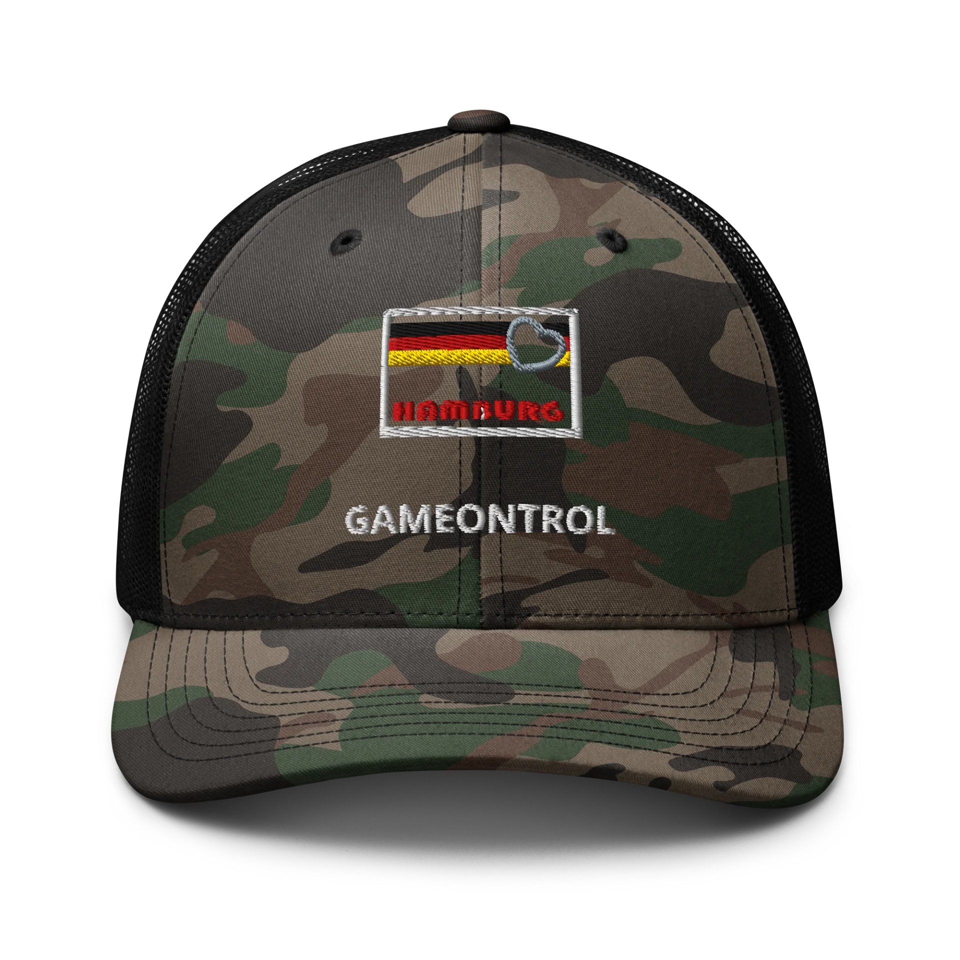 Stealth Camo Trucker Hat product image (1)