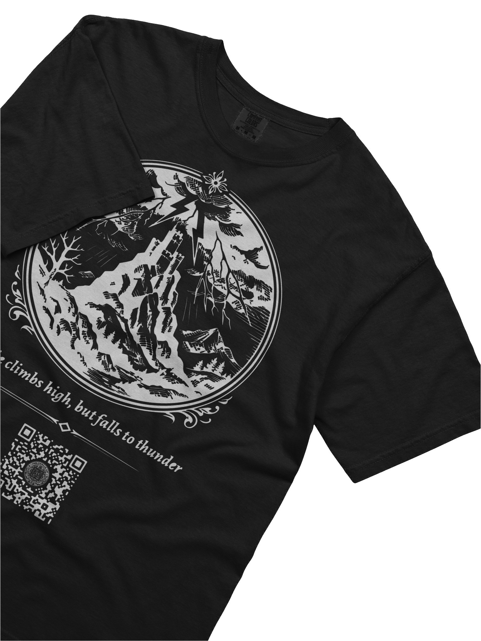 What Pride Attracts (White on Black/Color) product image (5)
