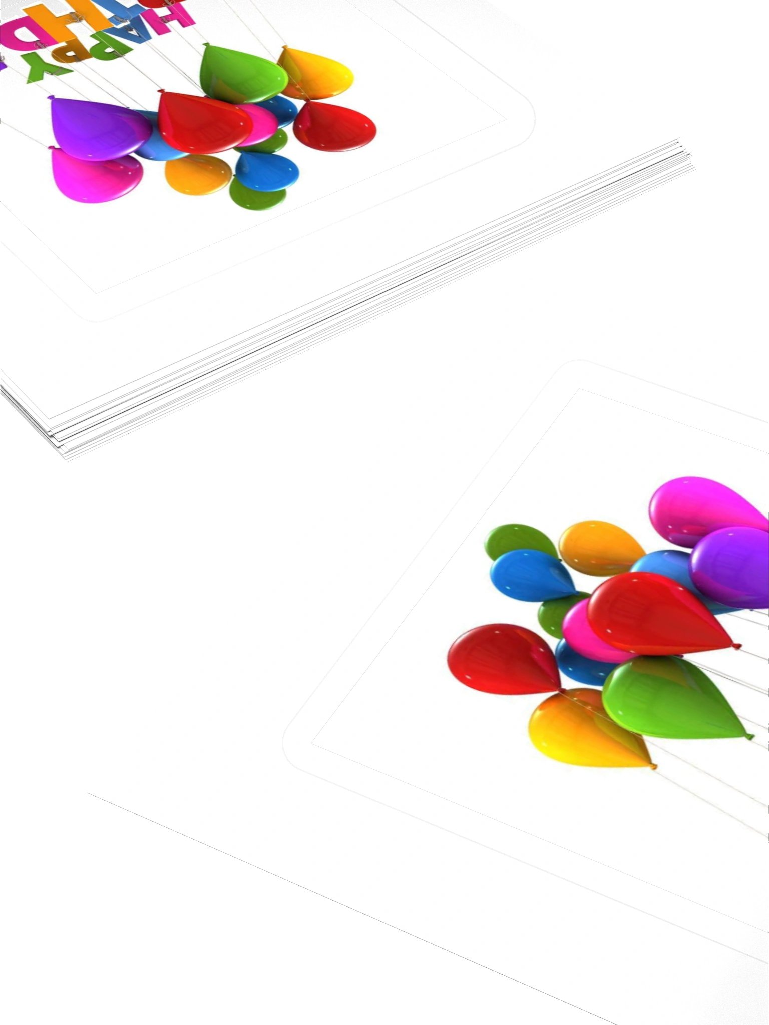 Colorful Birthday Balloon Stickers Set product image (13)