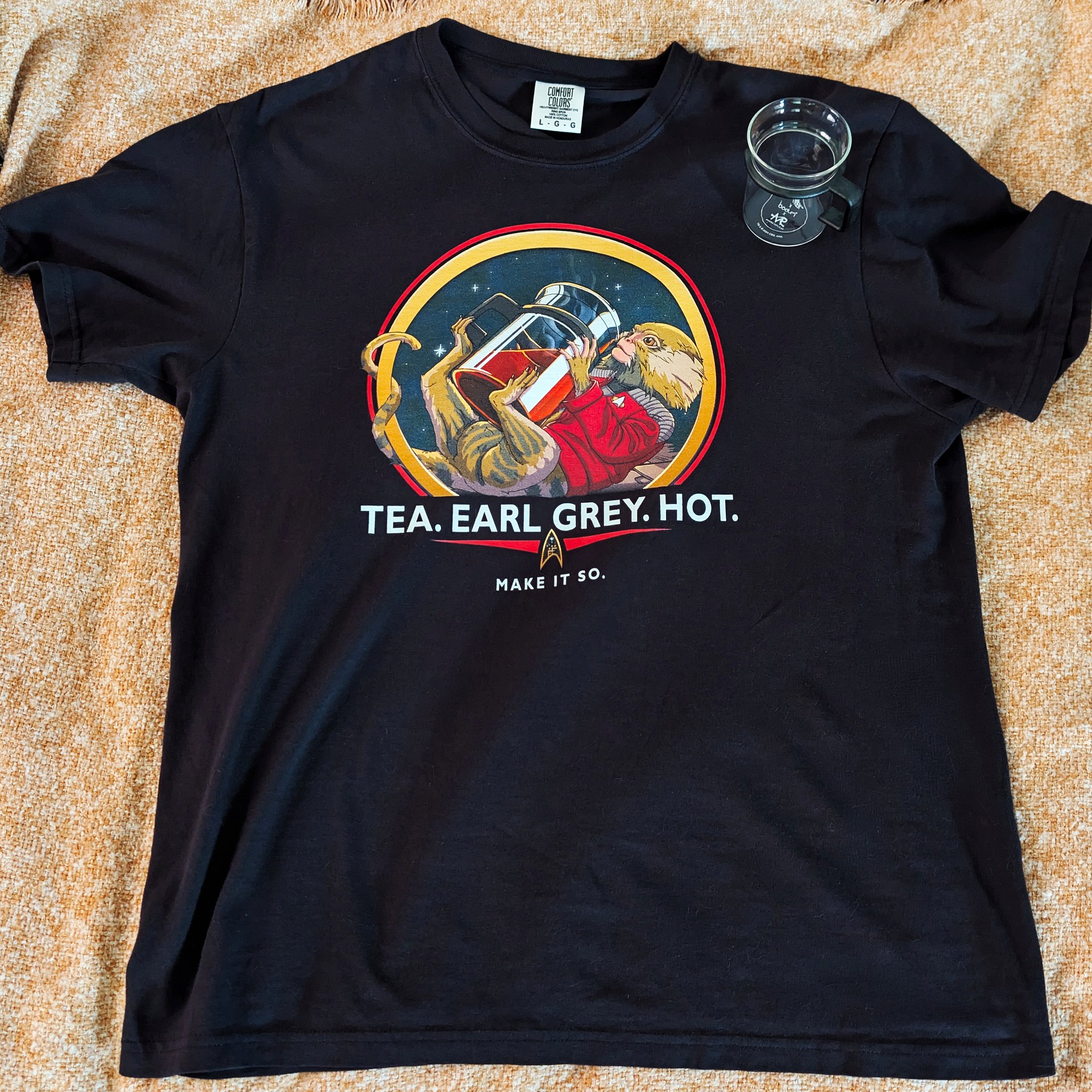 Picard Marmoset Lean Back T-Shirt product image (1)