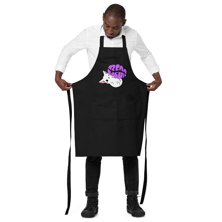 Bean Cat Nap 100% Organic Cotton Apron product image (4)
