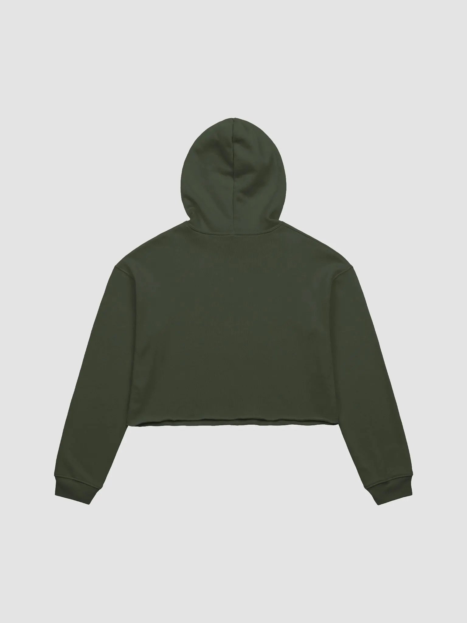 Cordyceps Propaganda fleece crop hoodie product image (3)