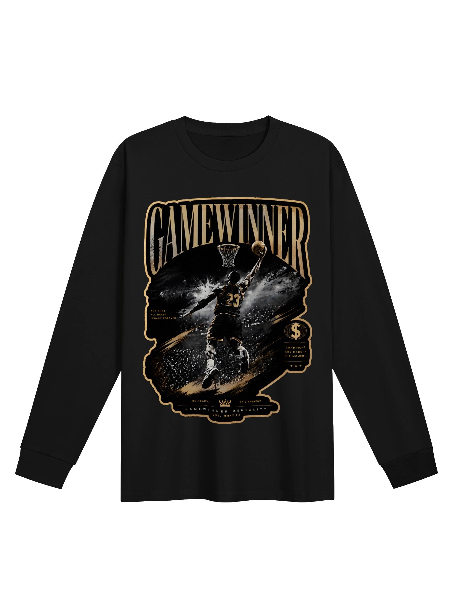 GAMEWINNER Legacy Long Sleeve Tee product image (1)