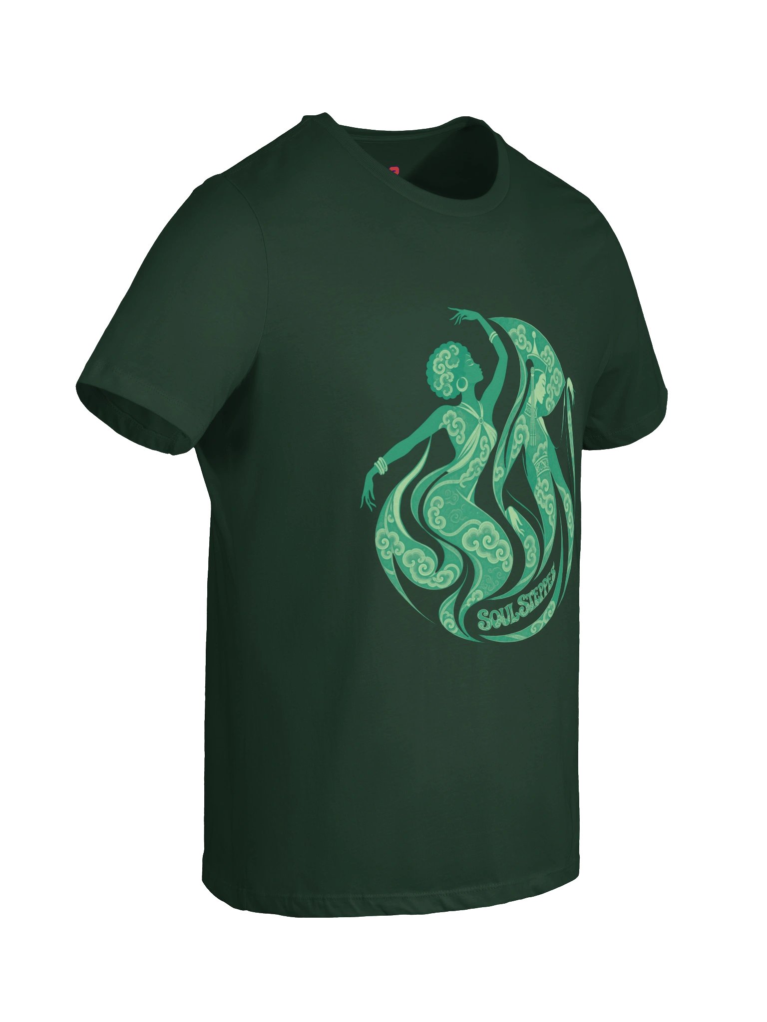 SOUL SISTERS (Green) - Supersoft Relaxed-fit T-Shirt product image (5)