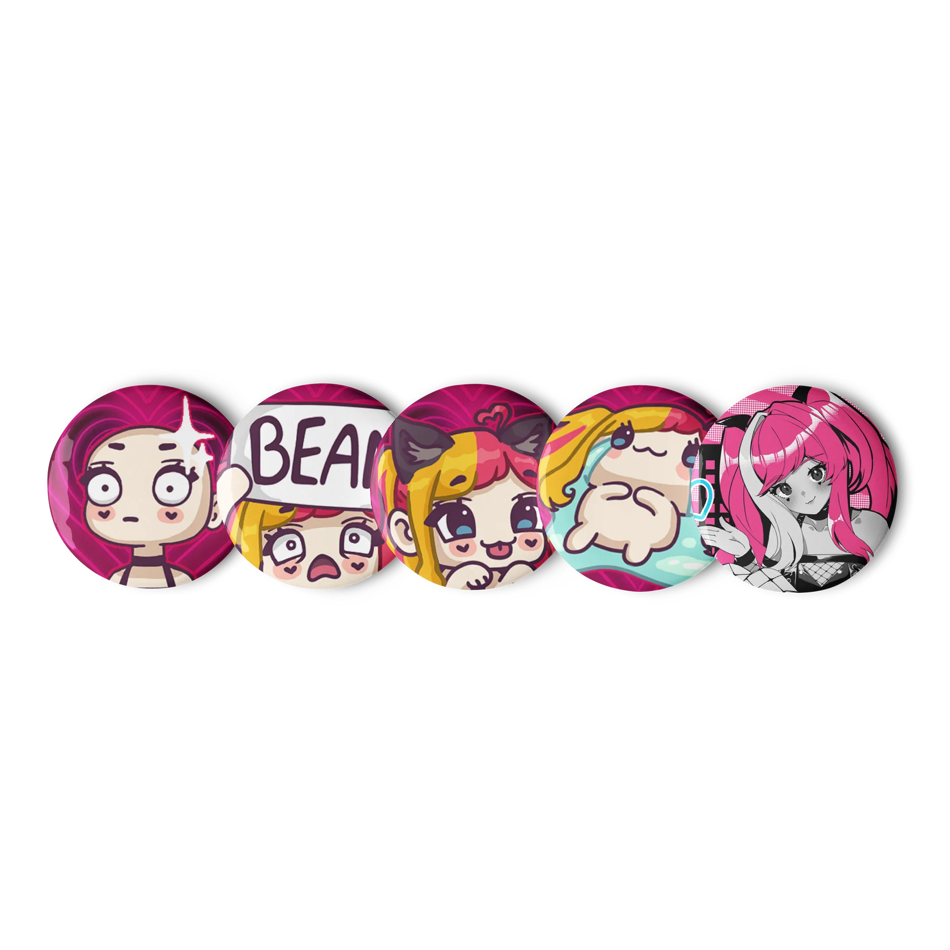 Pixie Classics Pin Buttons Set product image (1)