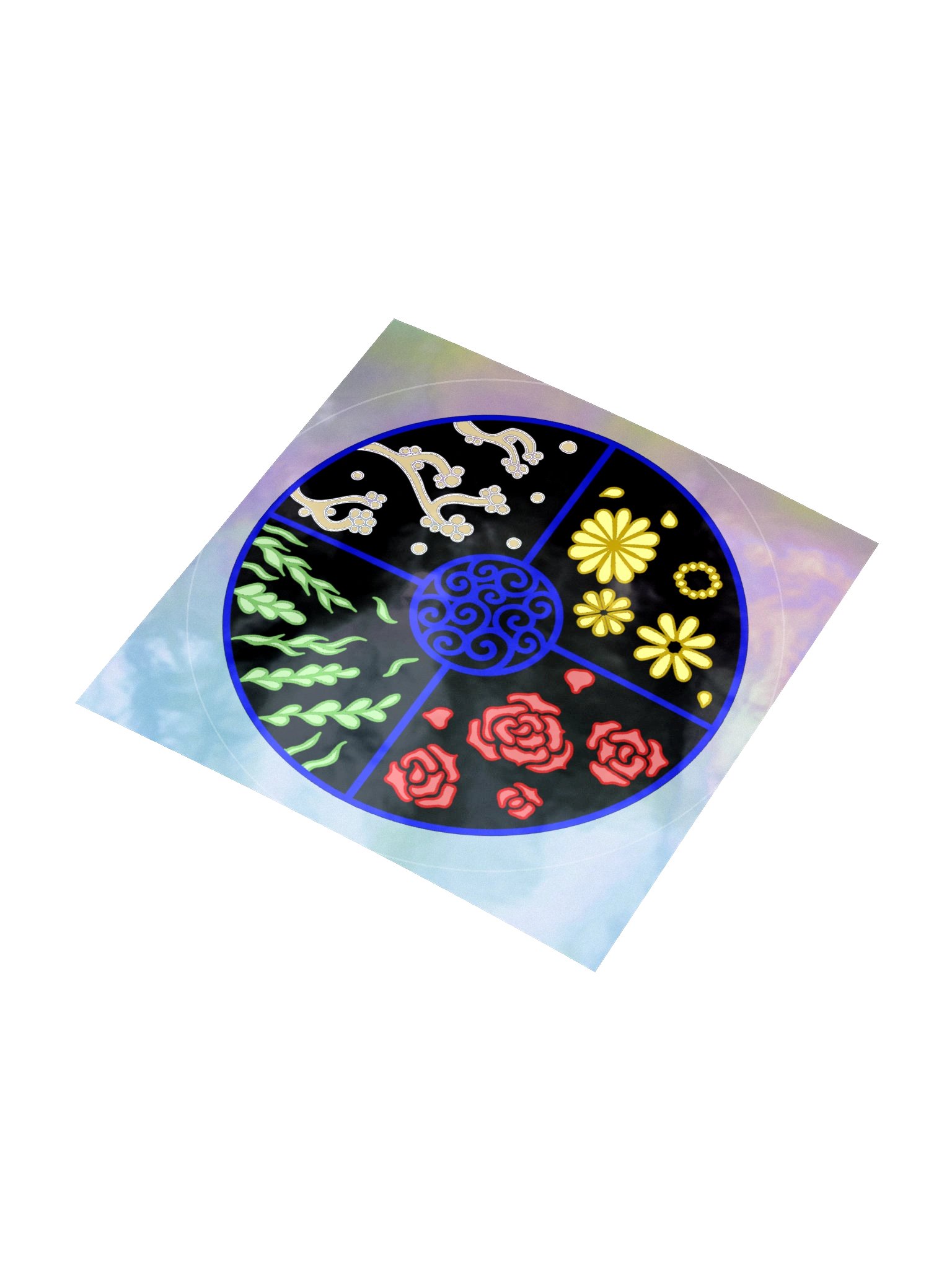 Natura Medicine Wheel Sticker product image (3)