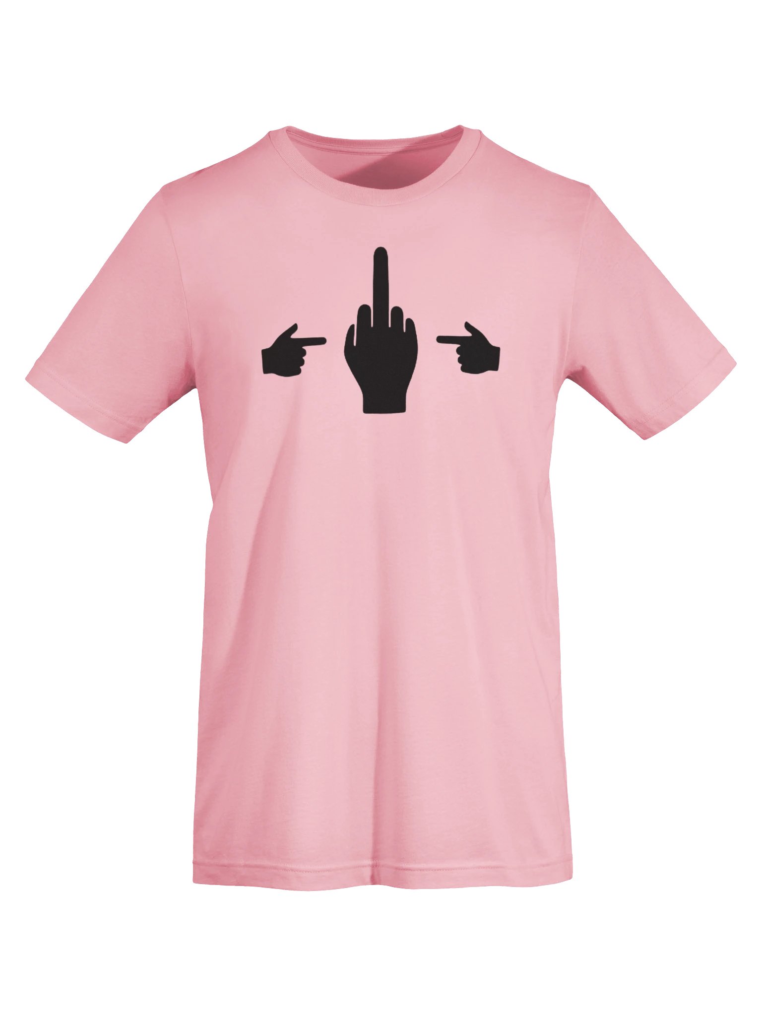 No Middle Finger Point ShopCo Black Unisex Tee product image (9)