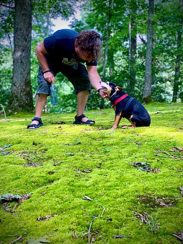 Me and our sweet Vera, who I miss terribly every day.