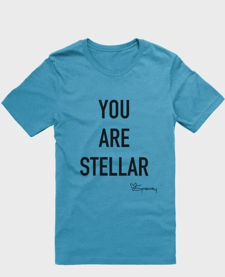 YAS Tee (Black Text) product image (1)