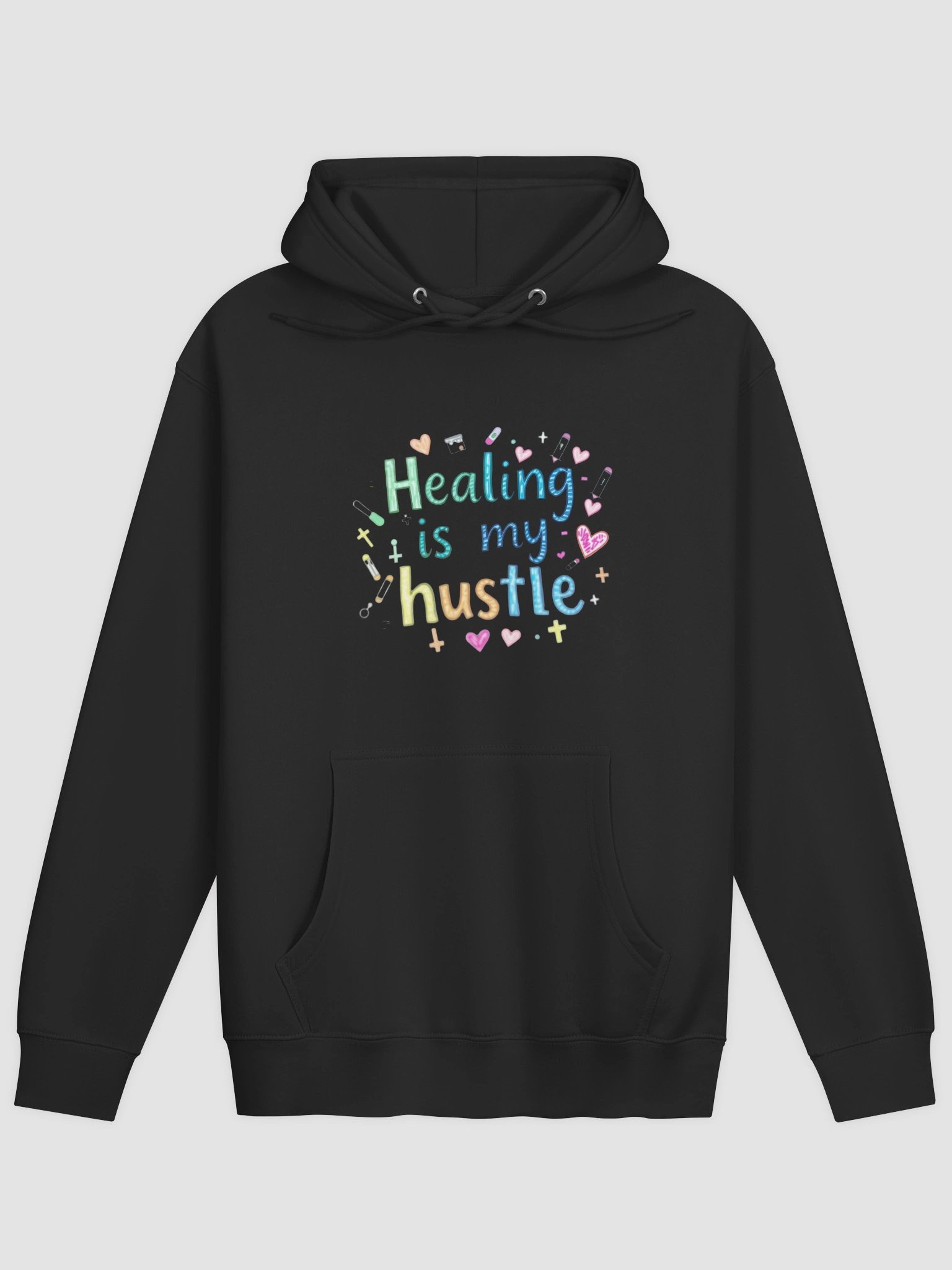 Healing Hustle Pastel Hoodie product image (1)