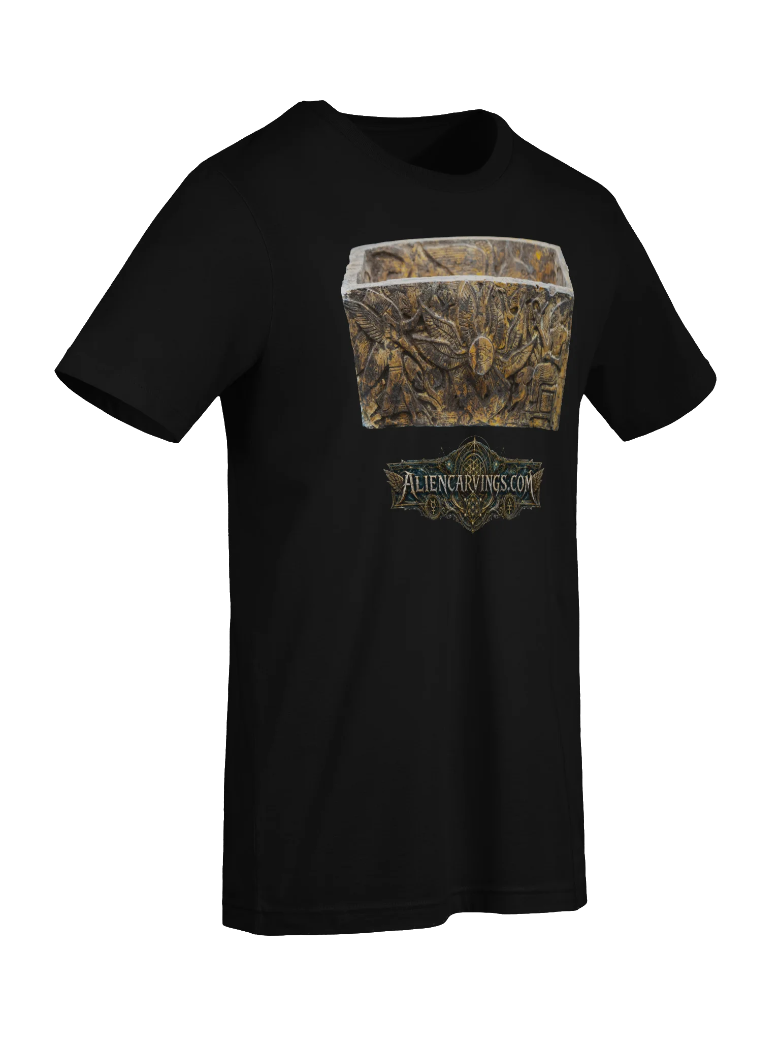Aliencarvings.com Seraphim Supremacy Black T-Shirt product image (7)